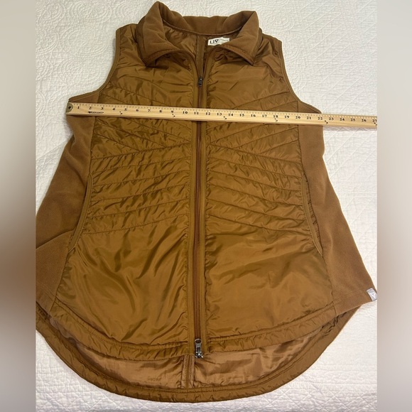 Men’s LIV Outdoors Tan Zip Up Vest. Size XXL - Picture 6 of 8